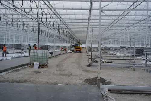 Internal floors and operational areas