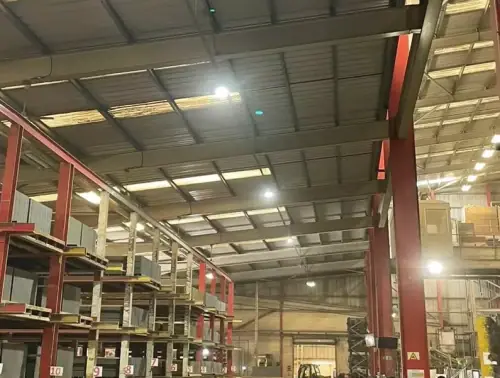 Industrial lighting upgrade
